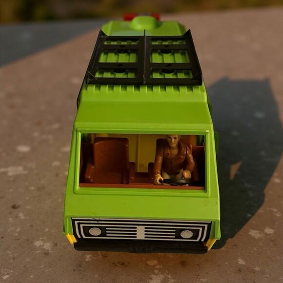 Vintage 1977 Fisher-Price Adventure People Daredevil Sports Van & Driver - Picture 7 of 11